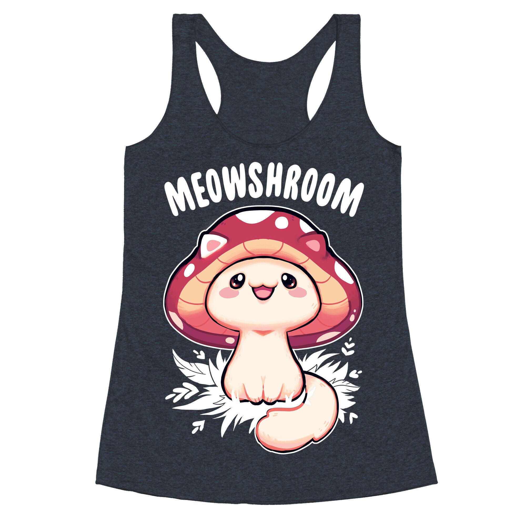 Meowshroom Racerback Tank